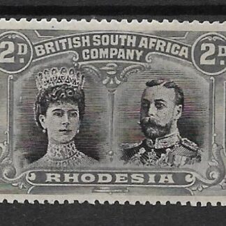 Rhodesia Double Head Two Pence SG 127 mint