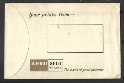 Southern Rhodesia 1951 Ilford-Selo films advertising envelope from Umtali to UK - Image 2