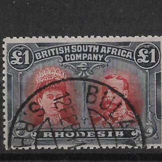 Rhodesia Double Head One Pound SG 166 CTO used