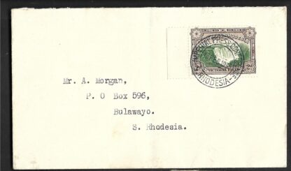 South Rhodesia 1935 Imperial Press Conference cover