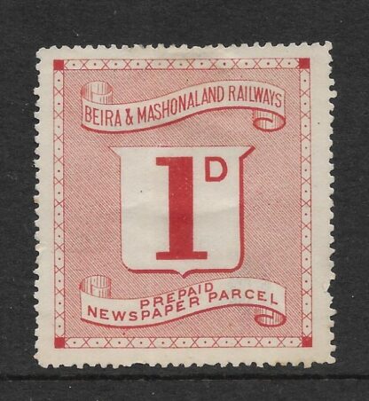 Rhodesia Prepaid Newspaper Parcel stamp mint
