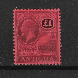 Antigua 1921 GV One Pound SG 61 mint