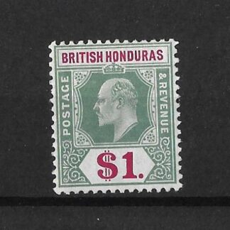British Honduras 1904 EVII One Dollar SG 91 mint