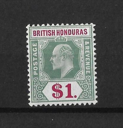 British Honduras 1904 EVII One Dollar SG 91 mint