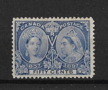 Canada 1897 QV Fifty Cents Jubilee SG 135 mint