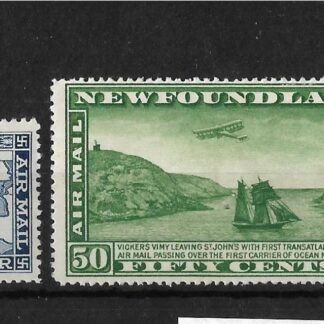 Newfoundland 1931 GV Air set SG 192/194 mint