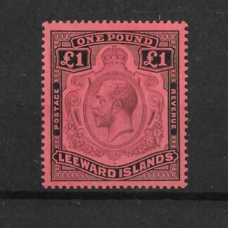 Leeward Islands 1921 GV One Pound SG 80 mint