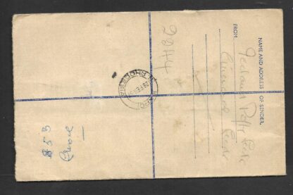 Rhodesia/Nyasaland 1957 Registered cover from Karoi to Melsetter - Image 3