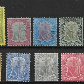 Montserrat 1908 EVII set SG 35/47 fine used
