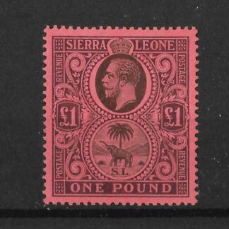 Sierra Leone 1912 GV One Pound SG 128 mint
