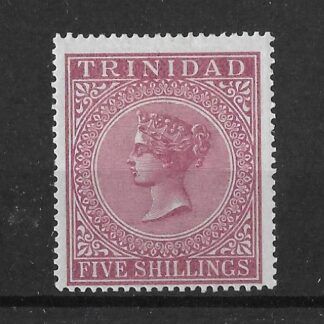 Trinidad 1883 QV Five Shillings SG 113 mint