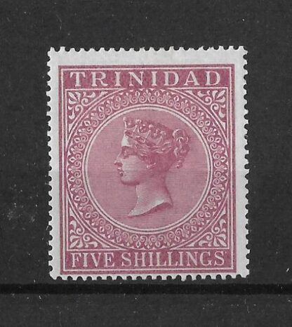 Trinidad 1883 QV Five Shillings SG 113 mint
