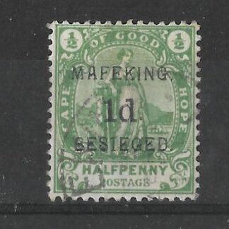 Mafeking Besieged 1900 One Penny overprint SG 2 fine used