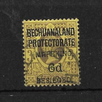 Mafeking Besieged 1900 Six Pence overprint SG 9 fine used