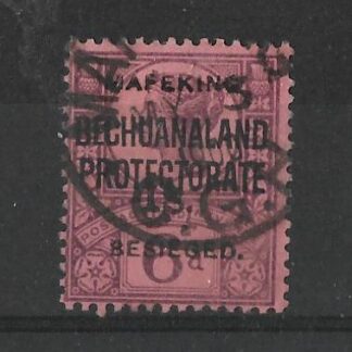 Mafeking Besieged 1900 One Shilling overprint SG 14 fine used