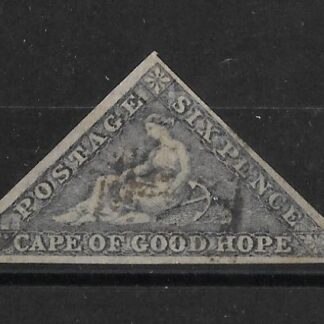 Cape of Good Hope 1855 QV Triangle Six Pence SG 20 fine used