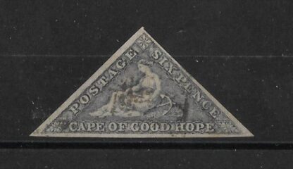 Cape of Good Hope 1855 QV Triangle Six Pence SG 20 fine used