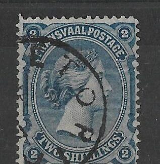 Transvaal 1878 QV Two Shillings SG 139 fine used