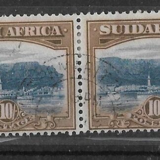 South Africa 1927 GV Ten Shillings SG 39 fine used