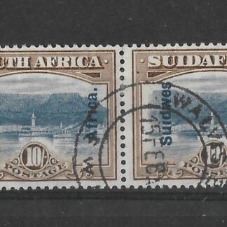 South West Africa 1927 GV Ten Shillings SG 54 fine used