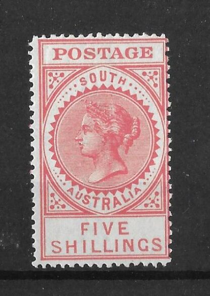 South Australia 1906 QV Five Shillings SG 305 mint