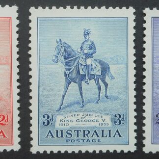 Australia 1935 GV Silver Jubilee set SG 156/158 unmounted mint