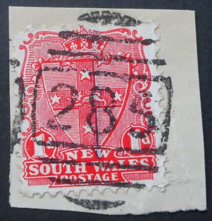 New South Wales 1900 One Penny with Barred numeral 285 Type 4B postmark