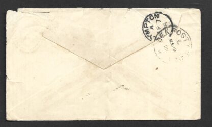 India 1898 2 Anna 6 Pies stationary card cancelled Field Post Office No 33 from Tirah Expedition - Image 2
