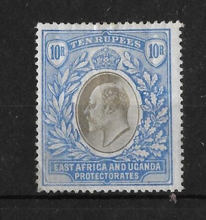 East Africa and Uganda 1903 EVII Ten Rupees SG 14 mint