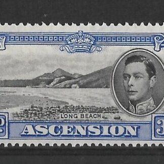 Ascension 1938 GVI Three Pence SG 42 mint