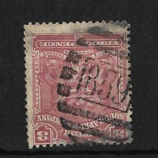 Rhodesia 1898 One Penny with Barred Oval 859 postmark