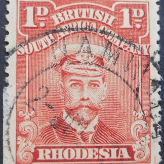 Rhodesia Admiral One Penny with NAMWALA (DC) postmark