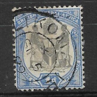 BCA/Nyasaland 1897 One Penny with Likoma ID postmark
