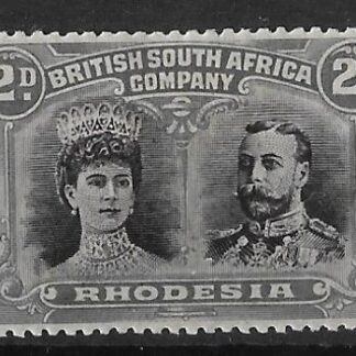 Rhodesia Double Head Two Pence SG 127 mint
