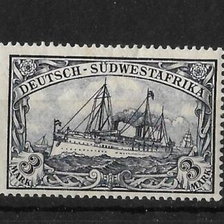 German South West Africa 1901 Three Marks Michel 22 mint