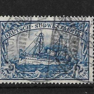 German South West Africa 1912 Two Mark Michel 30A used