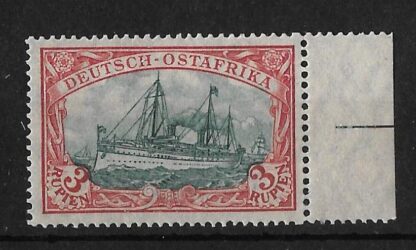 German East Africa 1905 Three Rupien Michel 39 IAb mint