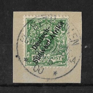 German South West Africa 1898 Five Pfennig with BETHANIEN postmark