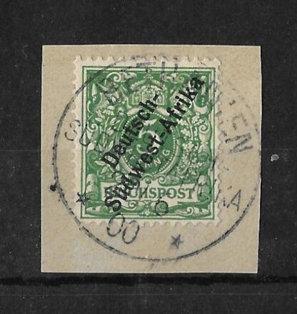 German South West Africa 1898 Five Pfennig with BETHANIEN postmark