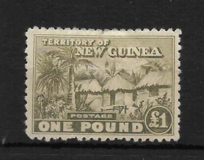 New Guinea 1925 Hut Issue One Pound SG 136 mint