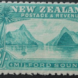 New Zealand 1899 Two Shillings (Milford Sound) p11 no wmk SG 269 mint
