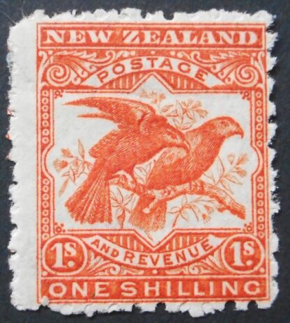New Zealand 1902 One Shilling p11 SG 315b mint