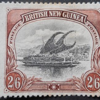 Papua/BNG 1901 Two Shillings and Six Pence (vertical watermark) SG 16a mint