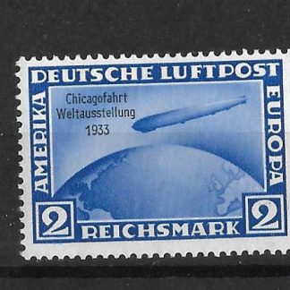 Germany 1933 Chicago World Flight SG 510/512 mounted mint