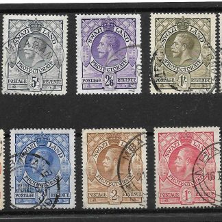 Swaziland 1933 GV set SG 11/20 fine used