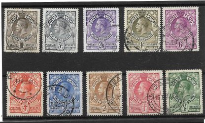 Swaziland 1933 GV set SG 11/20 fine used