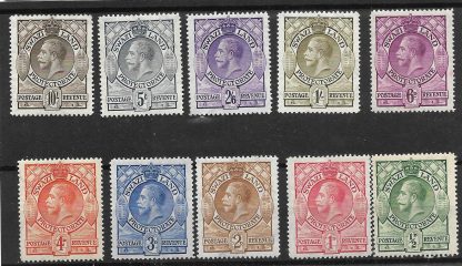 Swaziland 1933 GV set SG 11/20 mint