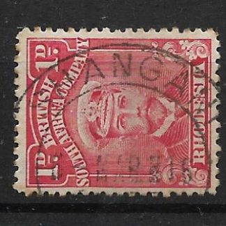 Rhodesia Admiral One Penny with Shangani blank before year (DC) postmark