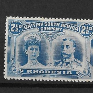 Rhodesia Double Head Two and a Halfpence SG 133 mint