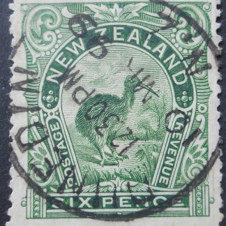 New Zealand 1898 Six Pence SG 254 used